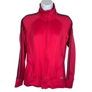 Victoria's Secret VSX Sports Womens Sz S Active Jacket Embroidered Back -1659